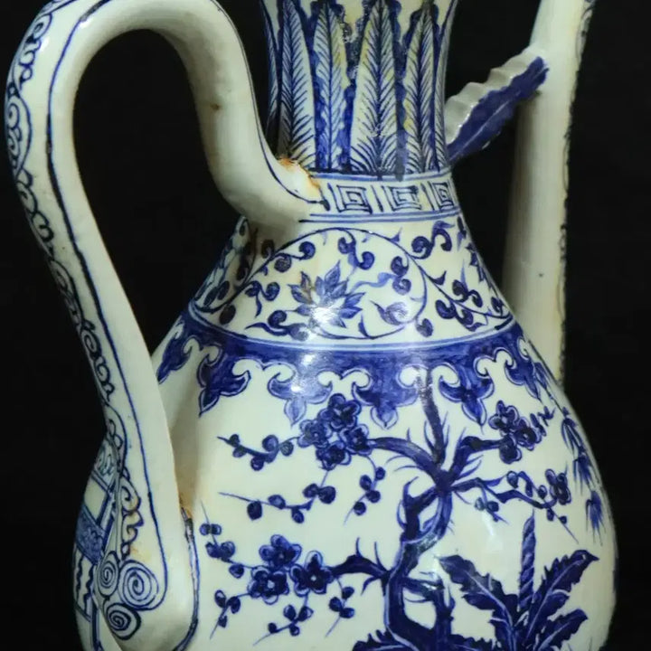 [BUNJANG] Blue and White Porcelain Vase / 중국 도자기 청화 집호 골동품 고미술품 수집품