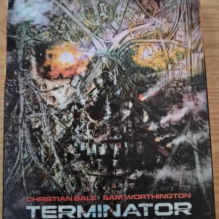 [BUNJANG] Terminator Salvation Lenticular Steelbook Blu-ray / 터미네이터: 미래 전쟁의 시작 렌티큘러 스틸북 블루레이