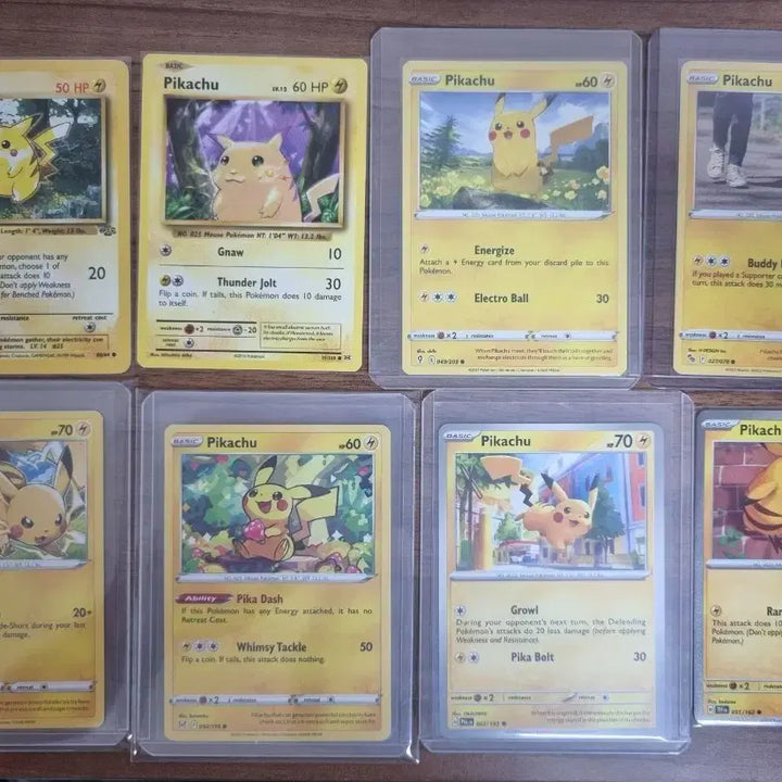 [BUNJANG] North America Pikachu Card Set / 북미 피카츄 세트