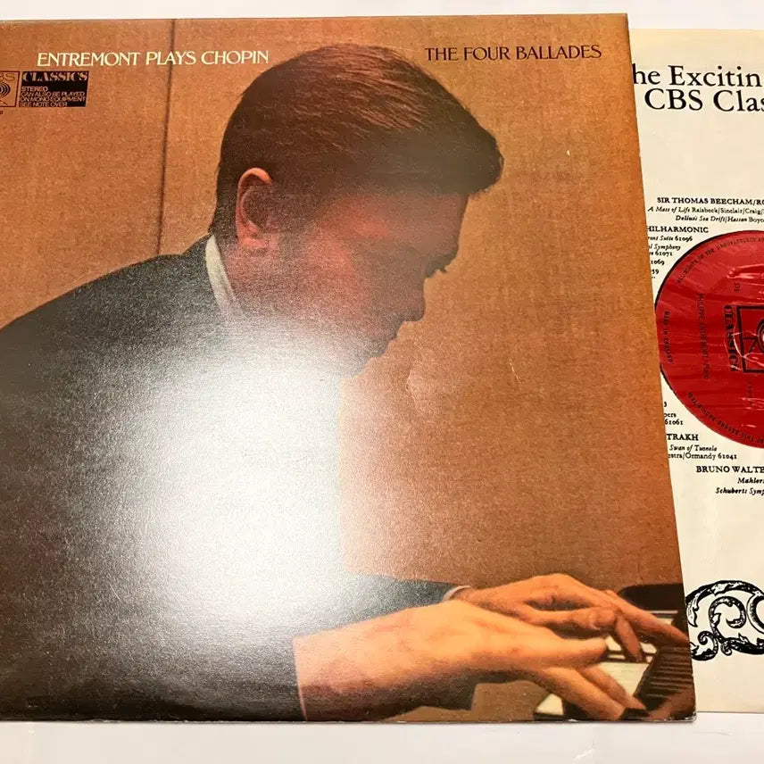 [BUNJANG] Philippe Entremont Chopin 4 Ballades LP / 초반LP) 쇼팽 4개의 발라드 (필립 앙트르몽, 피아노)