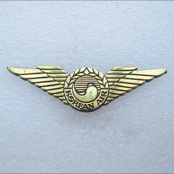 [BUNJANG] Korean Air Gold Wing Pin / KOREAN AIR 대한항공 윙 핀 금색 (2206)