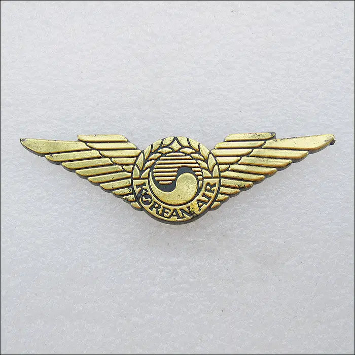 [BUNJANG] Korean Air Gold Wing Pin / KOREAN AIR 대한항공 윙 핀 금색 (2207)