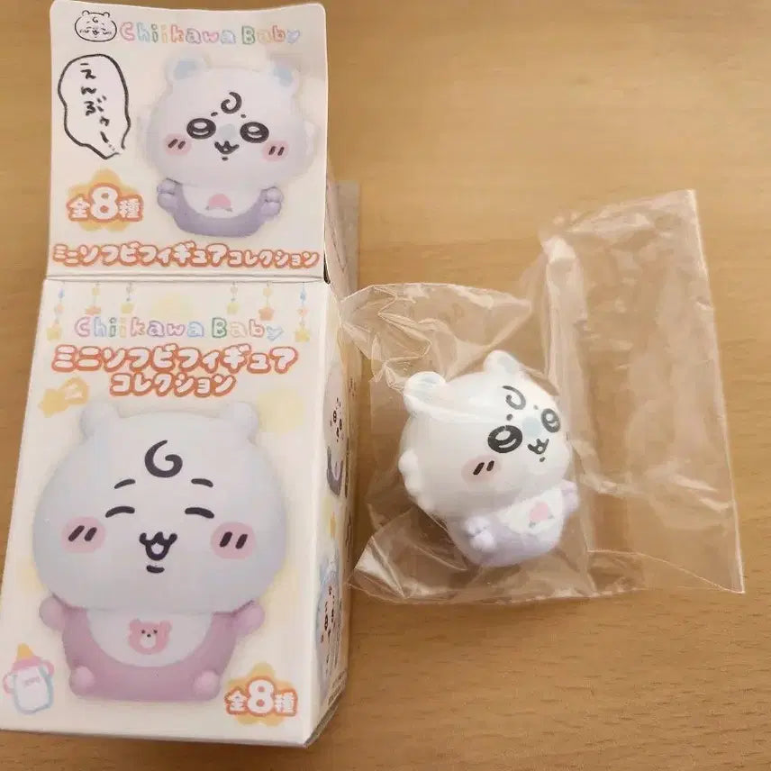 [BUNJANG] Chiikawa Baby Soft Vinyl Mini Figure Momonga / 치이카와 베이비 소프비 미니 피규어 모몽가