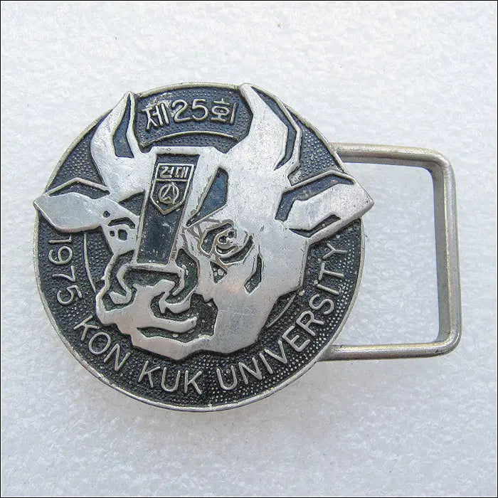 [BUNJANG] 1975 Konkuk University 25th Buckle / 1975년 건국대학교 제25회 버클 (2201)