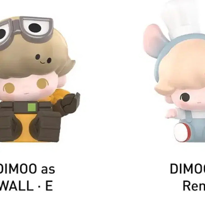 [BUNJANG] Pop Mart Dimoo World Pixar Series Pop Bean Set (Includes Secret) / 팝마트 디무 월드 픽사 팝빈 알린 시크릿 포함 4종 세트