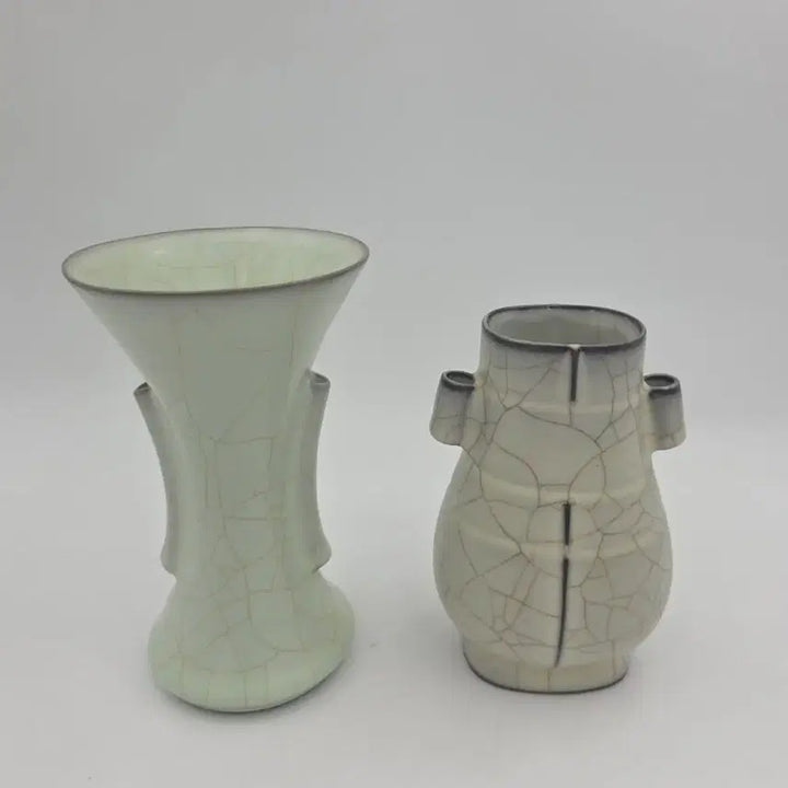 [BUNJANG] Goryeo Dynasty Celadon Vase Set / 관요2점
