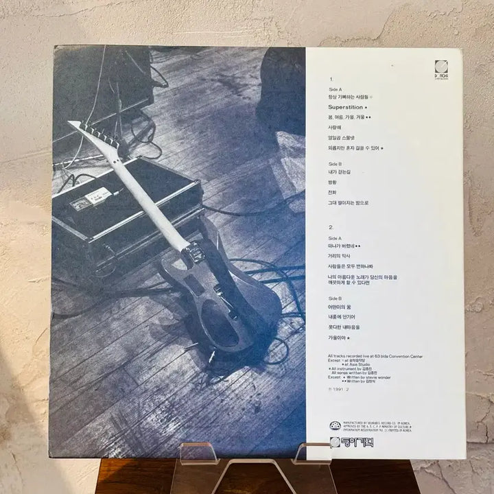 [BUNJANG] Spring Summer Fall Winter Live 2LP 1991 / 봄여름가을겨울 Live 2LP 1991