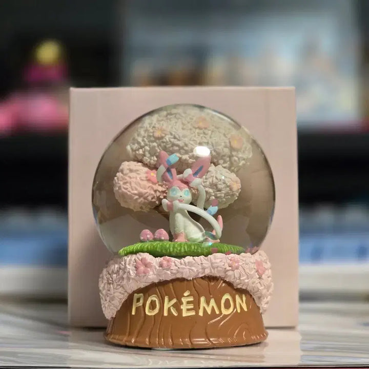 [BUNJANG] Pokemon Sylveon Lotte Snow Globe / 포켓몬스터 님피아 롯데리아 스노우볼