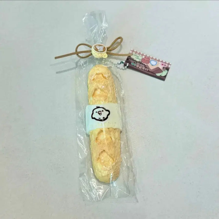 [BUNJANG] Rilakkuma "Baguette" Handmade Chewy Charm / SG 리락 바게트 수제말랑이 새상품