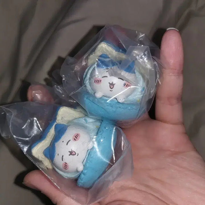 [BUNJANG] Bandai Chiikawa Macaron Gacha Hachiware / [새상품/택포]반다이 치이카와(먼작귀) 마카롱 가챠 (하치와레)