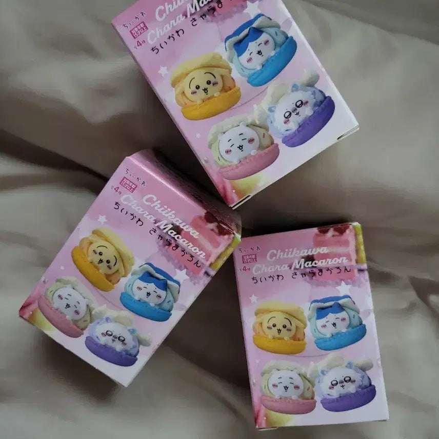 [BUNJANG] Bandai Chiikawa Macaron Gacha Hachiware / [새상품/택포]반다이 치이카와(먼작귀) 마카롱 가챠 (하치와레)