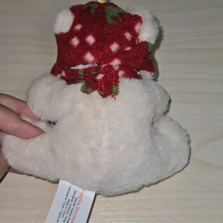 [BUNJANG] Christmas Bear Ornament with Winter Earmuff Hat / 겨울 귀도리 모자 곰돌이 크리스마스 오너먼트