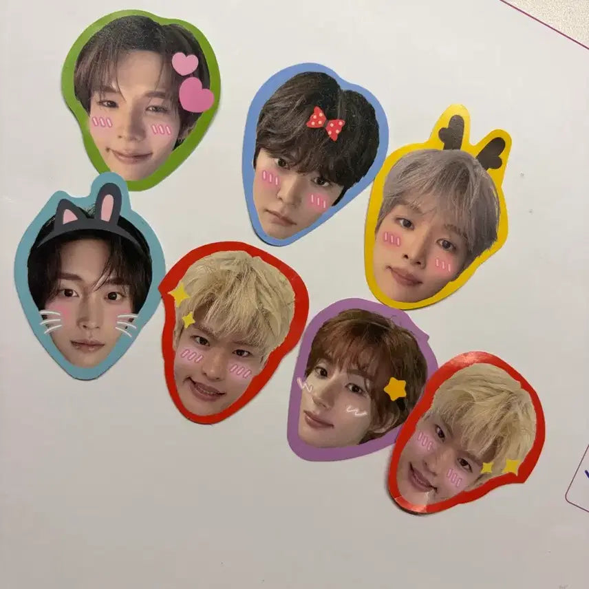 [BUNJANG] RIIZE Fan Meeting Face Confetti Set / 라이즈 펜미팅 얼굴 컨페티 세트