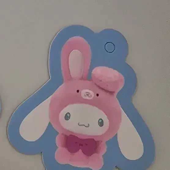 [BUNJANG] Sanrio Cinnamoroll Plush Keychain / 토끼 산리오 시나모롤 인형 키링