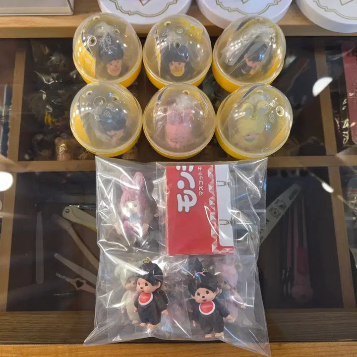 [BUNJANG] Monchhichi Figure Gacha Bundle Set / 몬치치 피규어가챠(일괄)