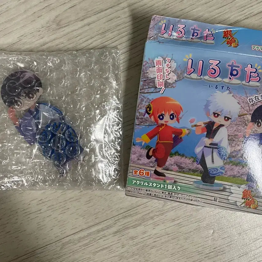 [BUNJANG] Gintama IruStar Shinpachi Acrylic Stand / 은혼 이루스타 신파치 아크릴스탠드