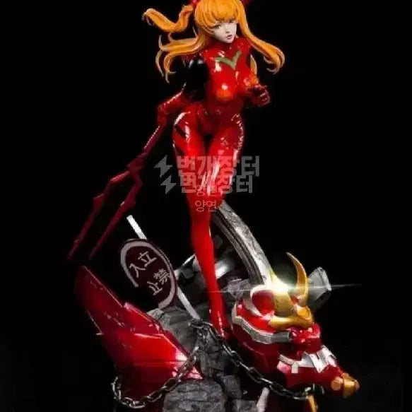 [BUNJANG] Yd Asuka Langley 1/4 Scale Resin Figure / yd 아스카 랑그레이 1/4 레진