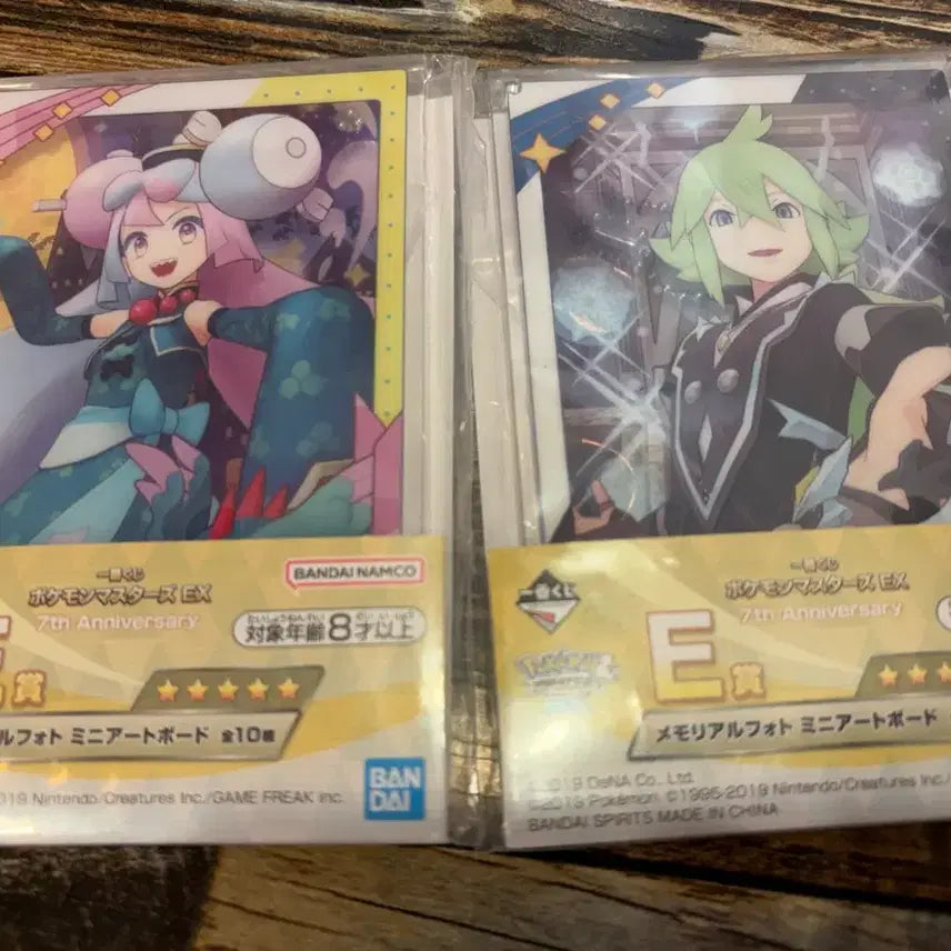 [BUNJANG] Pokemon Masters EX Moyamo &amp; N Acrylic Stand / 포케마스 | 포켓몬스터 마스터즈 쿠지 모야모, 엔 아크릴
