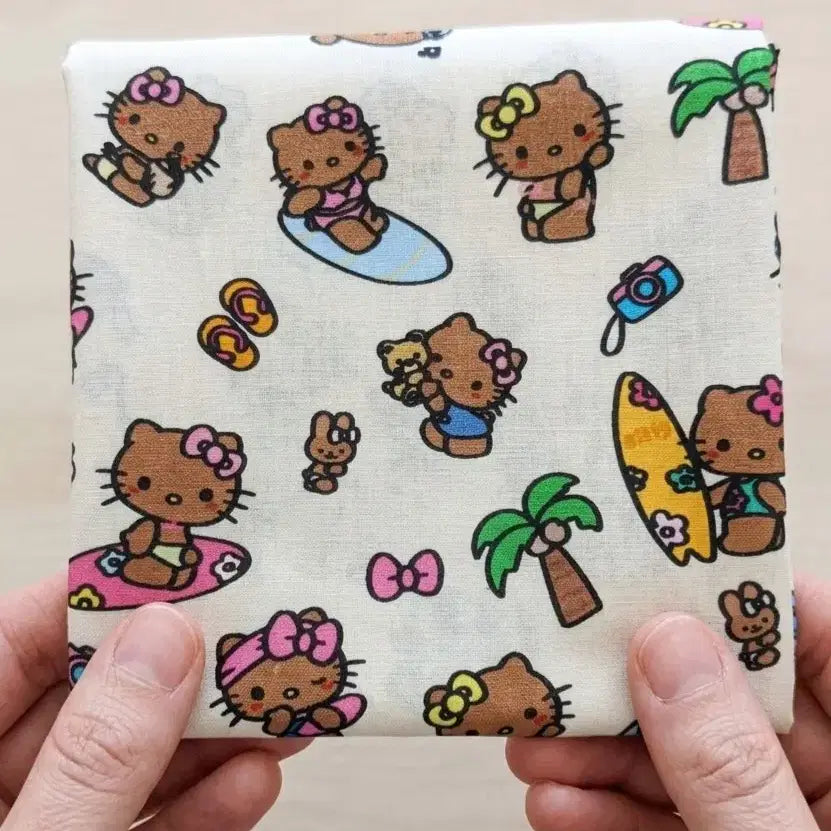 [BUNJANG] Tanning Kitty Hand Towel / 태닝키티 손수건(7,000원->6,300원 할인중 )