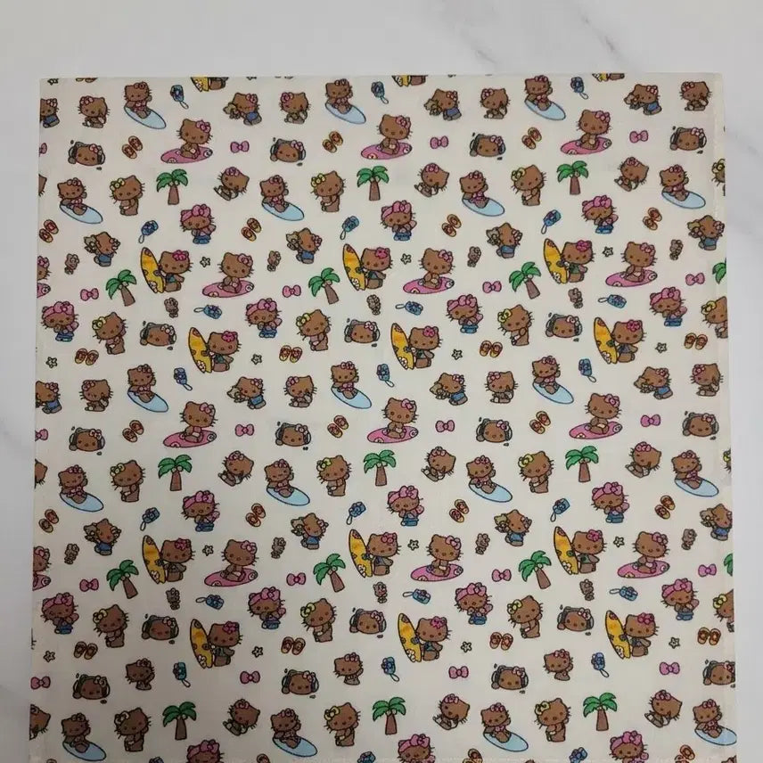 [BUNJANG] Tanning Kitty Hand Towel / 태닝키티 손수건(7,000원->6,300원 할인중 )