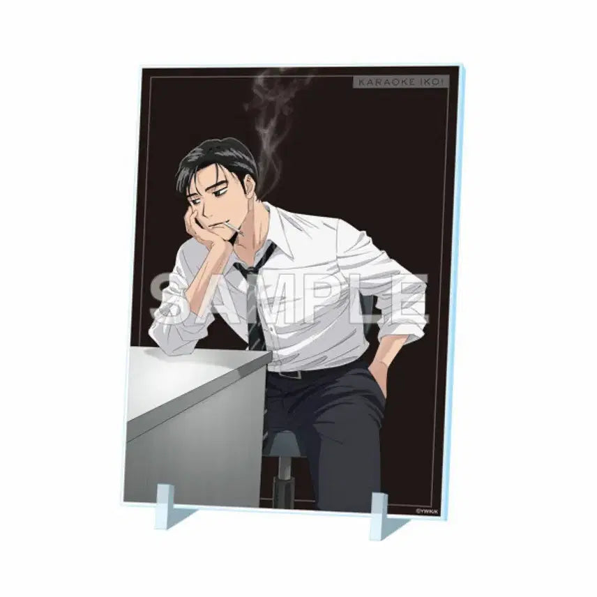 [BUNJANG] Narita Kyoji Birthday Acrylic Stand / (미개봉) 가라오케 가자 패밀리레스토랑 가자 사은회 나리타 쿄지 생일 아크릴