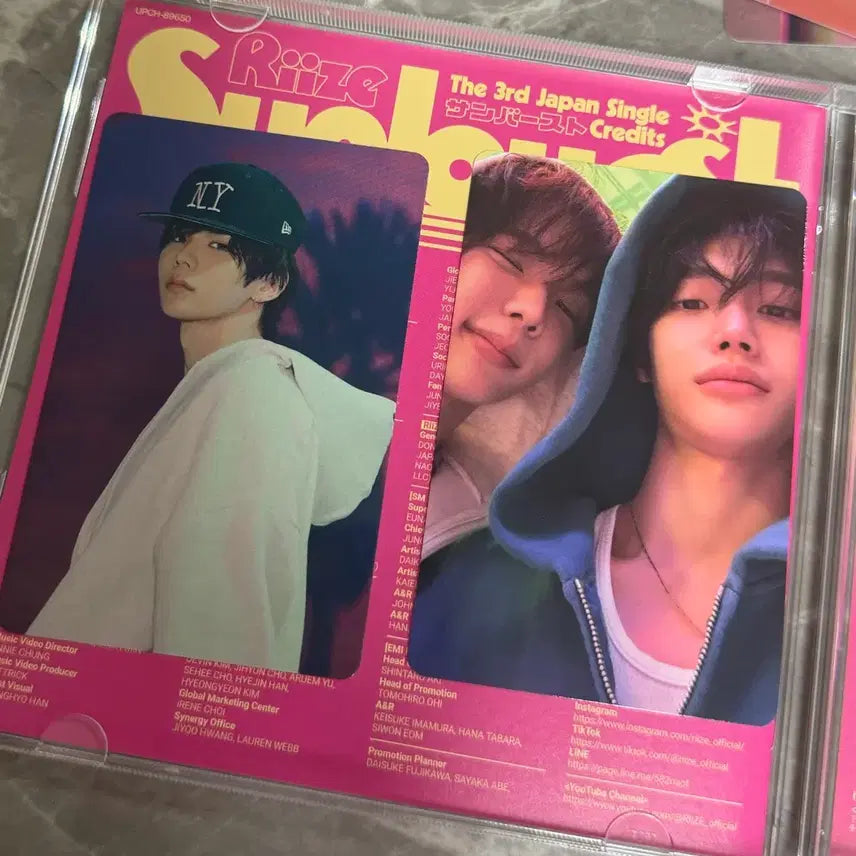 [BUNJANG] RIIZE Sunburst Regular Edition Unit Photocard Magnetz / 라이즈 Sunburst 선버스트 통상반 유닛 포카 자석즈