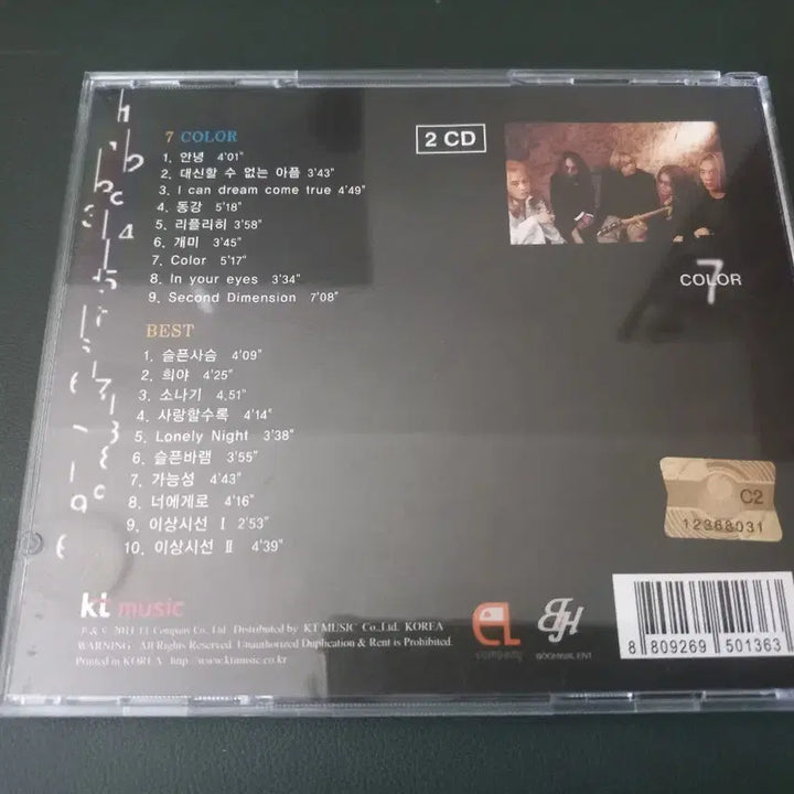 [BUNJANG] Boohwal Color 7 2CD Album / 부활 7집 COLOR 7