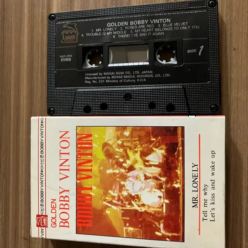 [BUNJANG] Bobby Vinton Mr. Lonely Cassette Tape / 골든 바비 빈튼 카세트 테이프 MR. LONELY