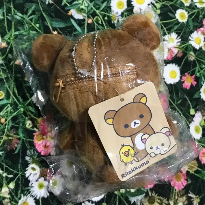[BUNJANG] San-X Kogumacho, Koghumi Pocket Keyring Plush / 산엑스 코구마 차이로이코구마 포켓 키링 인형