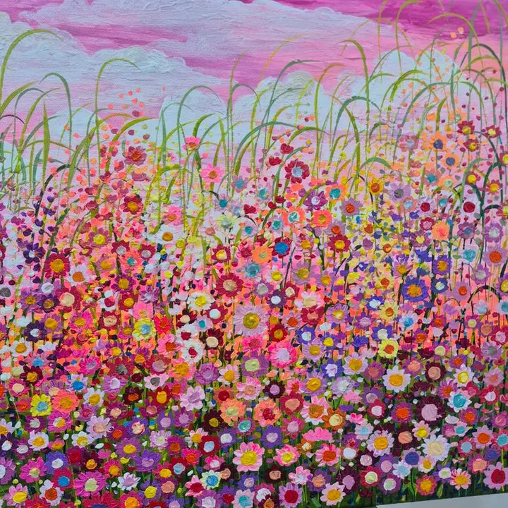 [BUNJANG] Original Wildflower Painting - Size 12 / 사랑스러운 들꽃. 새상품. 원화작품. 12호그림