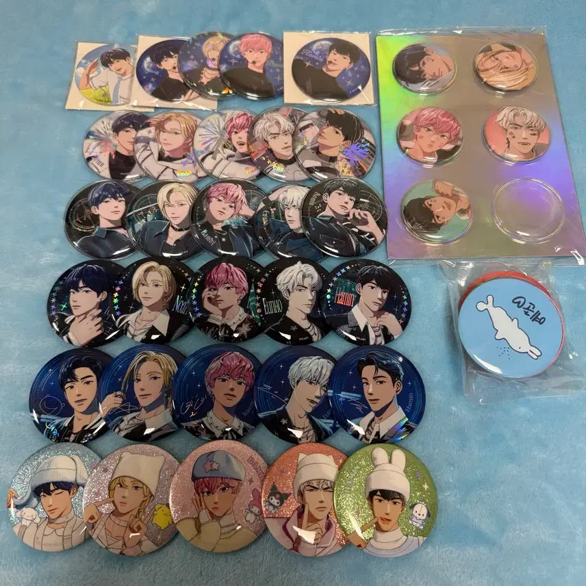 [BUNJANG] PLAVE Canned Badge Bundle Set / PLAVE 플레이브 캔뱃지 일괄 양도