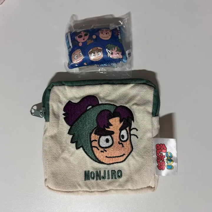 [BUNJANG] Nintama Rantarou Monjuro Pouch Keychain Bundle Set / 닌자보이 란타로 가챠 몬지로 파우치 쿠션 키링 일괄 양도