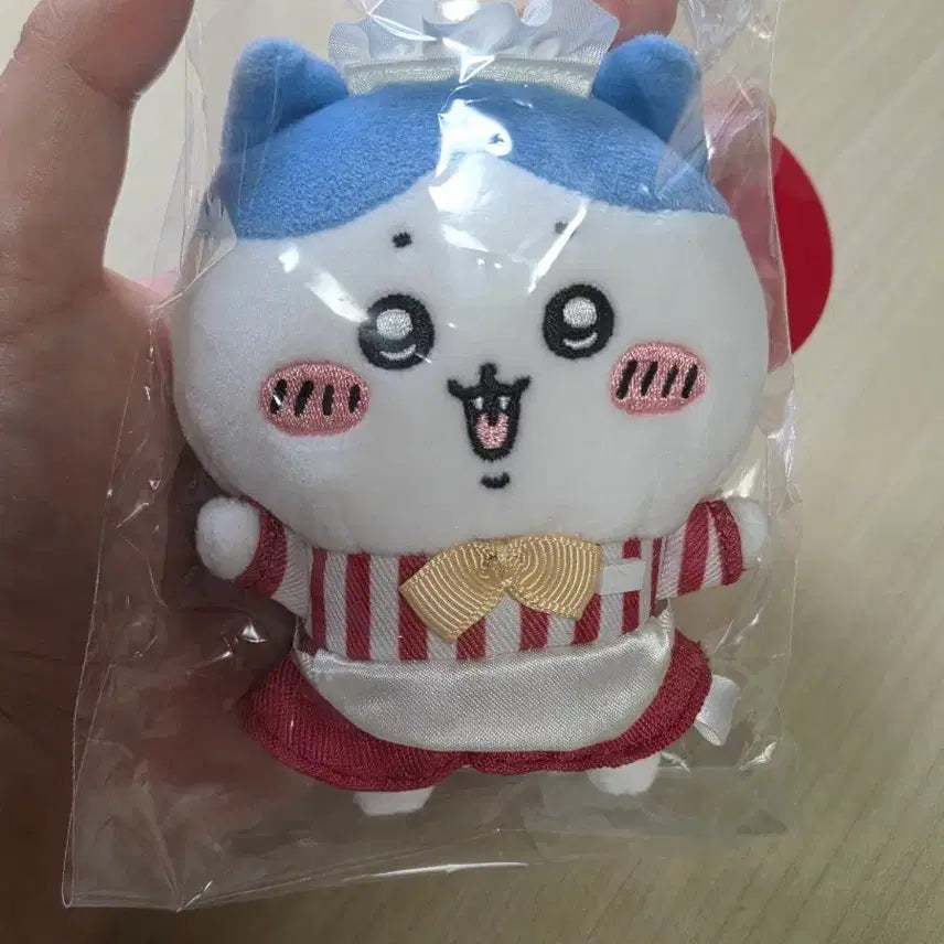 [BUNJANG] Cheekawa Restaurant Hachware Mascot (Kirin) - Official, Sealed / [정품, 미개봉]먼작귀 치이카와 레스토랑 하치와레 마스코트 키링