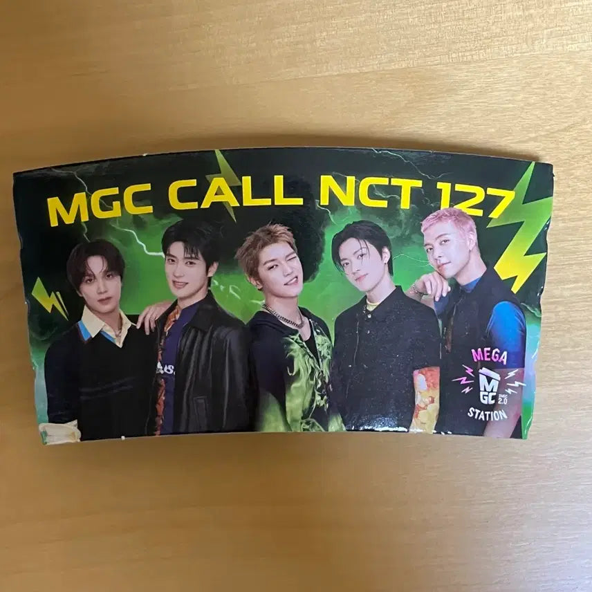 [BUNJANG] NCT 127 Mega Coffee Cup Holder / 메가커피 엔시티127 nct127 컵홀더