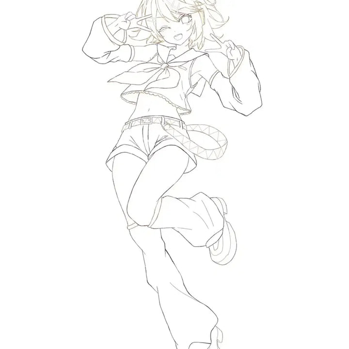 [BUNJANG] Full Color Character Illustration Commission / 풀채색)여캐/남캐 전신 커미션