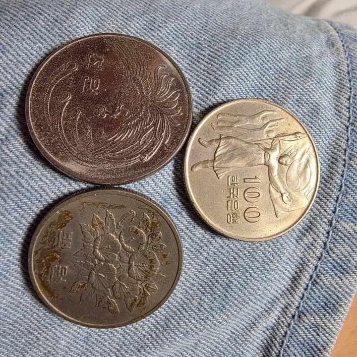 [BUNJANG] Rare Korean Old Coin 3-Type Set / 옛날동전