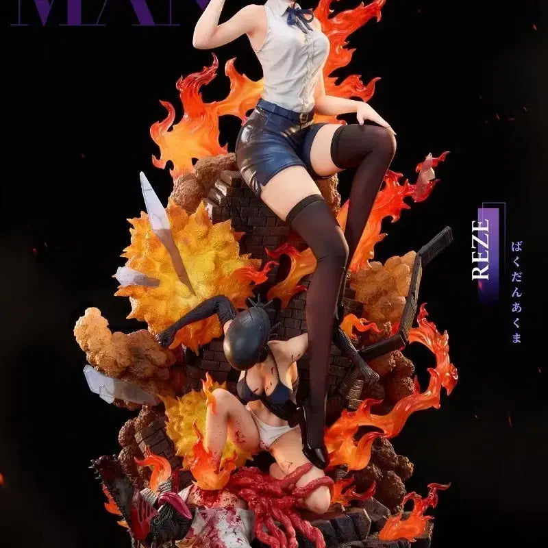 [BUNJANG] Chainsaw Man Legato Resin Figure by ZAOHUA / 체인소맨 레진 피규어 ZAOHUA 레제 판매
