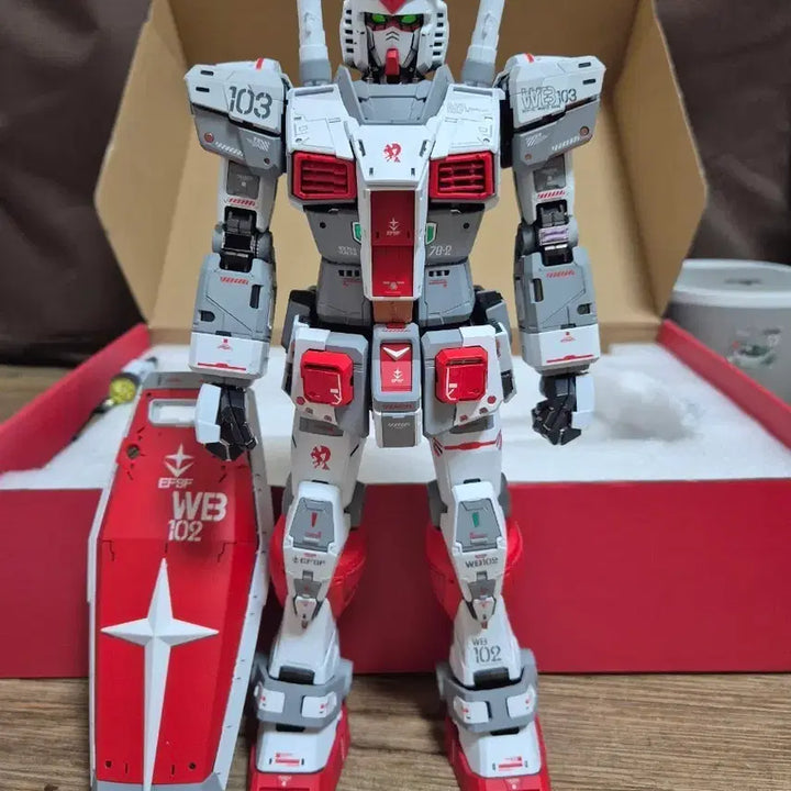 [BUNJANG] Bandai PG Unleashed Gundam Custom Painted Model / 반다이 pg 언리쉬드 건담 도색작 판매