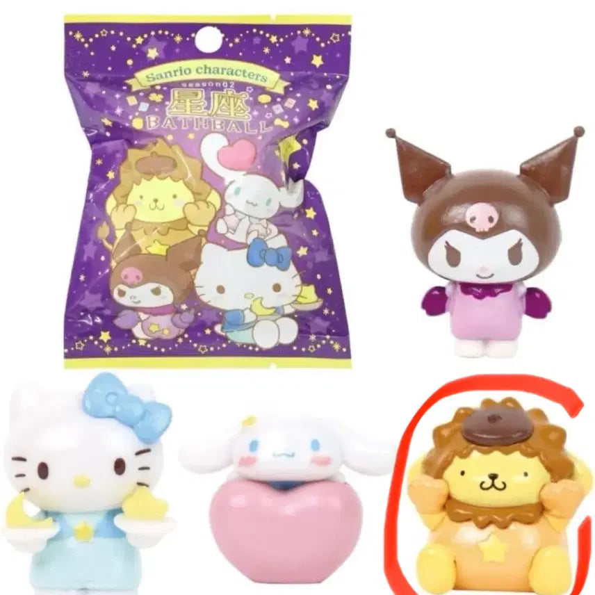 [BUNJANG] Sanrio Zodiac Bath Bomb Set 2 - Pompompurin (Leo) / 산리오 별자리 입욕제 2탄 - 폼폼푸린(사자자리)