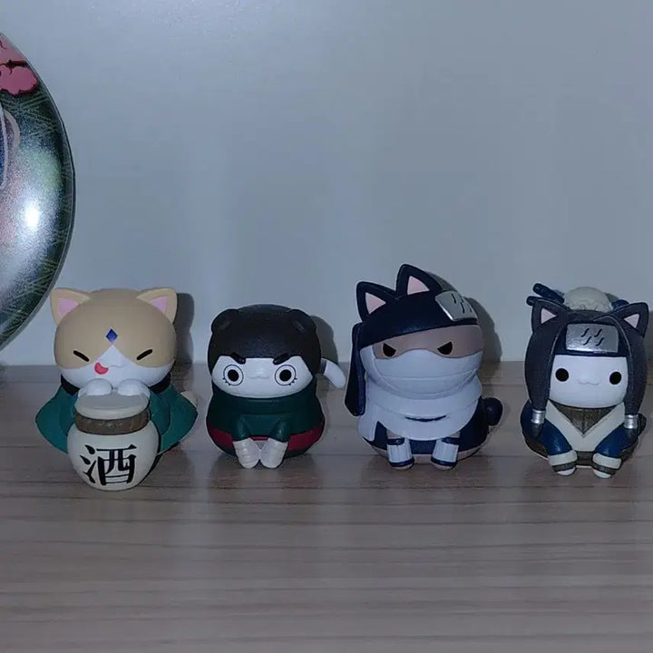 [BUNJANG] MegaCat Naruto Characters Noodle Cat Series Bundle Set / 록리 츠나데 하쿠 자부자냥이 메가캣 일괄