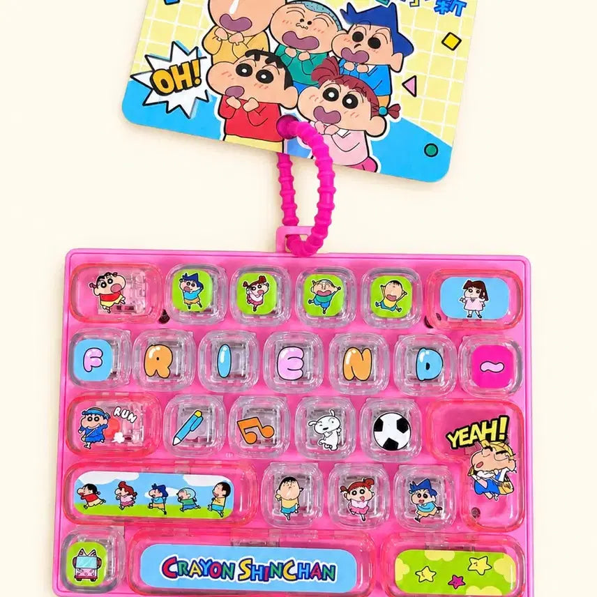 [BUNJANG] Crayon Shin-chan Large Keycap Holder (26 Slots) / 짱구는 못말려 대형 키캡 26구