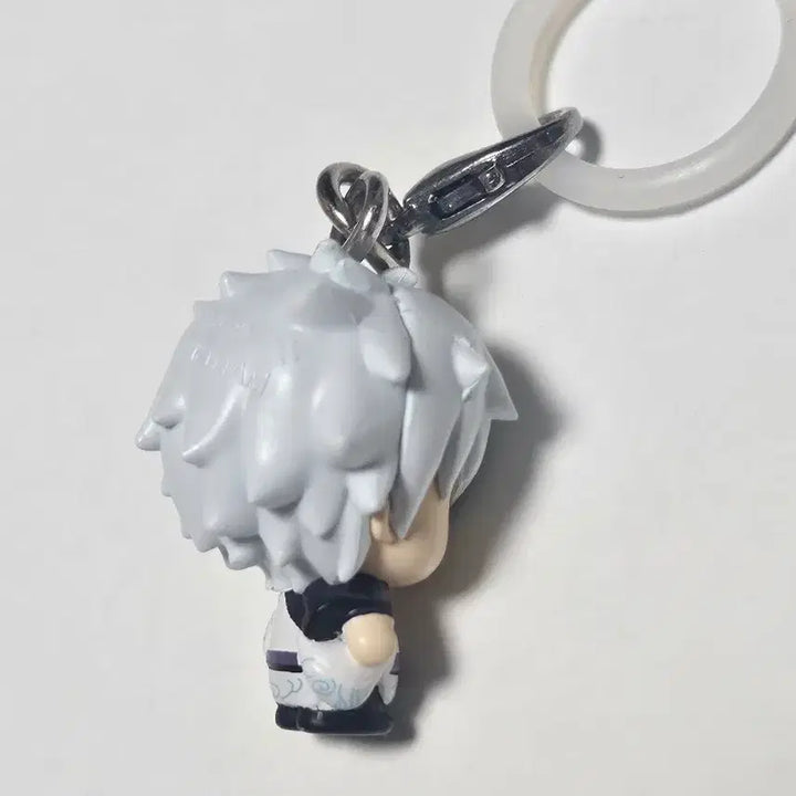 [BUNJANG] Gintama Yoshikazu Gintoki Keychain / [은혼] 요시와라 긴토키 메지루시