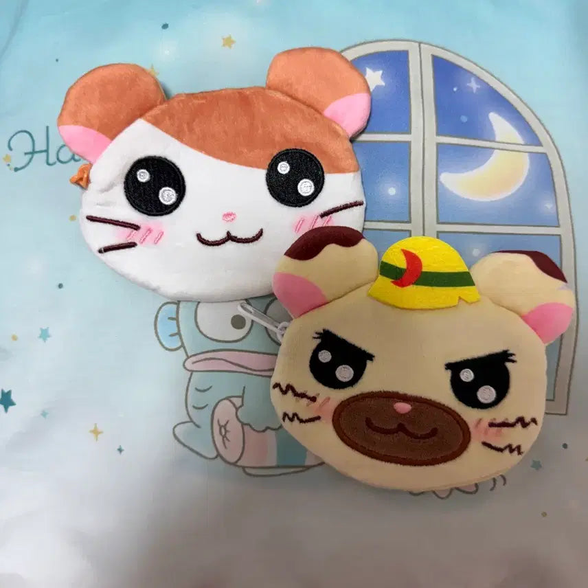 [BUNJANG] Hamtaro Mini Pouch Bundle Set / 방가방가햄토리 미니 파우치 일괄