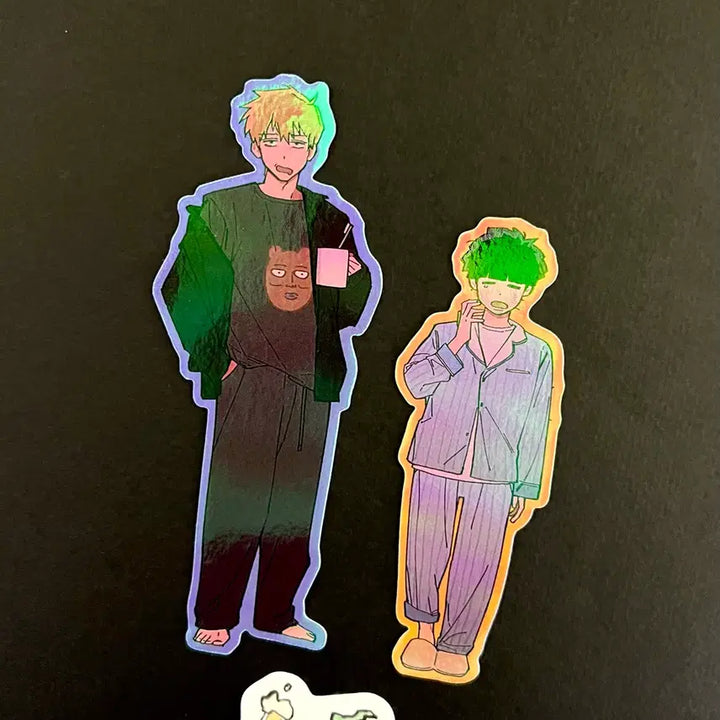 [BUNJANG] Mob Psycho 100 Mob Day Anime Sticker Set / 모브싸이코 모브사이코 몹싸 데이님 day님 레이겐 모브 에쿠보 스티커 굿즈