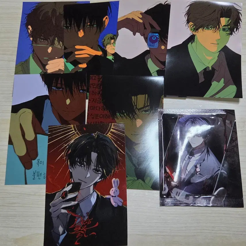[BUNJANG] GyeDanGyeChul Lenticular + Unofficial Photocard Bundle Set / 괴담출근/괴출 렌티큘러 + 비공굿 판매합니다.