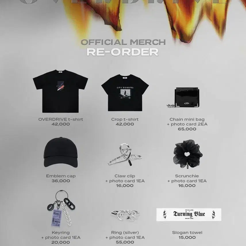 [BUNJANG] I.M OVERDRIVE Mini Bag + Hair Clip Bundle Set (Photocard Included) / 아이엠 OVERDRIVE MD 단순개봉 미니백 + 헤어 클립 일괄(포카o)