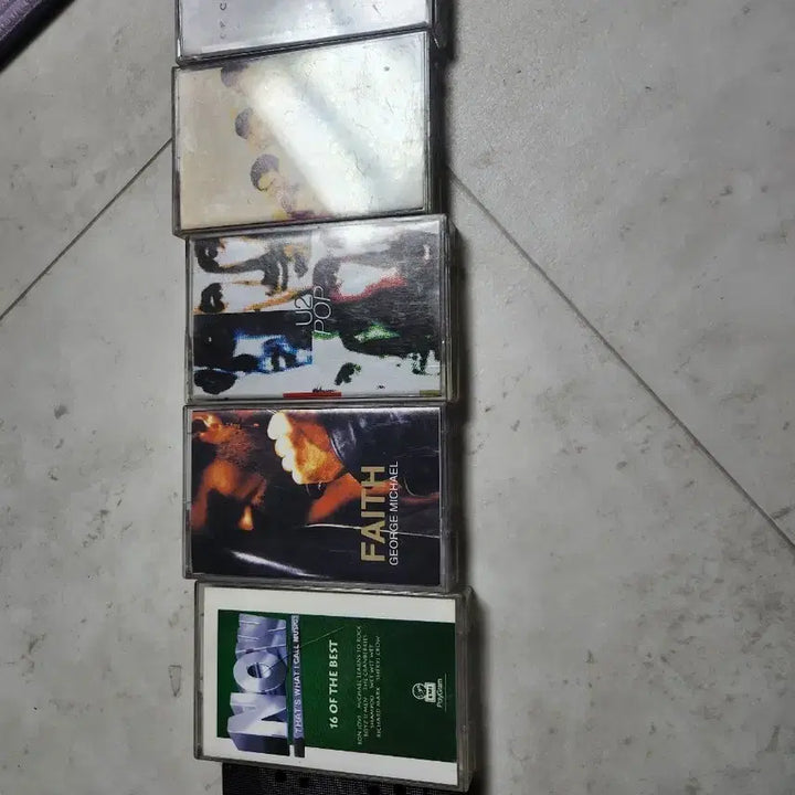 [BUNJANG] Various Artists Cassette Tape Bundle / 다양한 카세트 테이프 묶음 | U2, George Michael, NOW That&