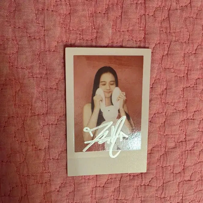[BUNJANG] BLACKPINK JISOO Signed Photocard / 지수 친필 싸인 포토카드 양도 블랙핑크 BLACKPINK JISOO SIGNED 제니 로제 리사 슈몬