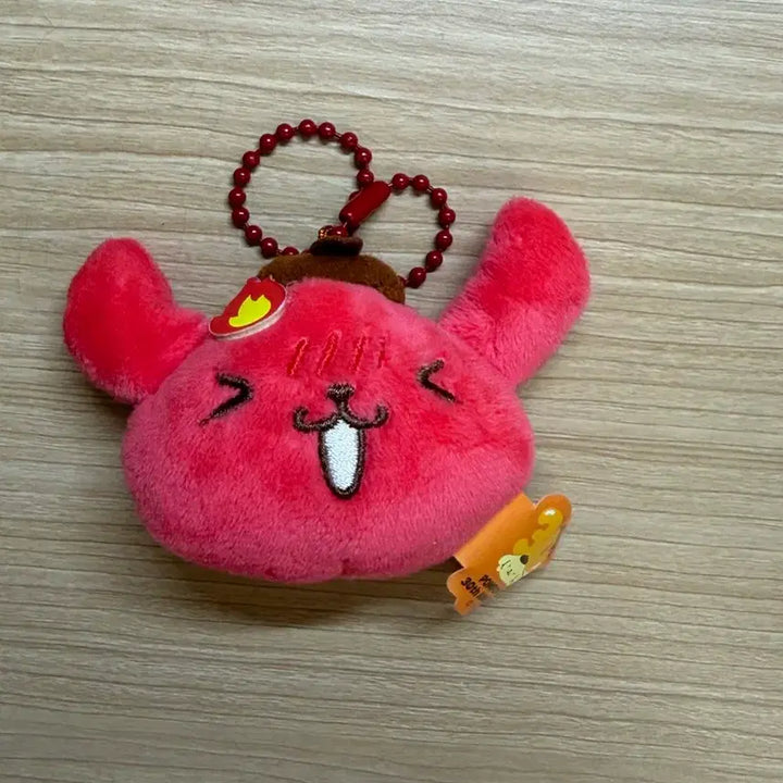 [BUNJANG] Pompompurin "Waaang Mandu" Pop-up Plush Pouch (Red) / 폼폼푸린 와앙만두 팝업 속재료 파우치 인형 빨강