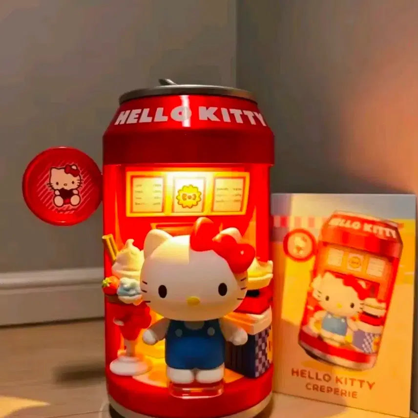 [BUNJANG] Sanrio Soda Can Mood Lamp - Hello Kitty (Sealed) / 산리오 소다캔 무드등 / 키티 / 비닐미개봉